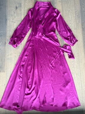 RVNG Cobalt Blue Wrap Dress
